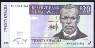 Malawi 20 Kwacha Reserve Bank of Malawi -