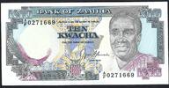 Zambie / Zambia 10 Kwacha Bank of Zambia -