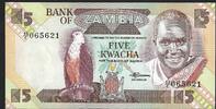 Zambie / Zambia 5 Kwacha Bank of Zambia -