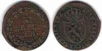Nassau 1/4 Kreuzer Friedrich August -