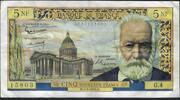 France / Frankreich 5 Nouveaux Francs Victor Hugo G.4 -
