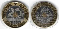 France / Frankreich 20 Francs Mont Saint Michel -