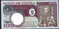 Angola 100 Escudos Banco De Angola -