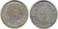 France / Frankreich / Lille 2 Francs Louis Philippe Ier -
