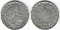 France / Frankreich/ Strasbourg 5 Francs Louis Philippe Ier tête laurée -