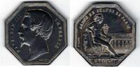France / Frankreich / Paris Jeton octogonal Napoléon III -