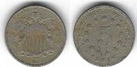 Etats-Unis / U.S.A. / United States 5 Cents Shield -