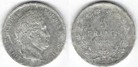 France / Frankreich / Lille 5 Francs Louis Philippe Ier -