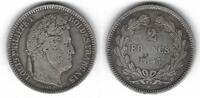France / Frankreich / Strasbourg / Straßburg 2 Francs Louis Philippe Ier -