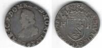 France / Frankreich / Dombes Teston Henri III de Montpensier -
