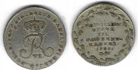 Danemark / Denmark 1/6 Rigsdaler Frederik VI -