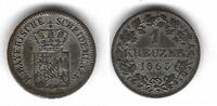 Baviere / Bayern / Bavaria 1 Kreuzer Maximilian II -