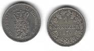 Hesse Darmstadt 1 Kreuzer Ludwig III -