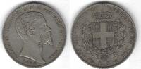 Sardaigne / Sardinien 5 Lira Vittorio Emanuele II Genova -
