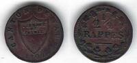 Suisse / Switzerland / Schweitz / Waadt 2 1/2 Rappen Canton de Vaud -