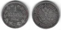 Finlande 1 Markka Alexander II -