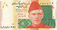   Pakistan 20 Rupee Banknote (2007 and later series) - GoldSilverJapan  0,86 EUR  Excl. 34,56 EUR Verzending