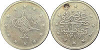   1909/1911 (AH1327) Ottoman Empire T&uuml;rkiye 2 Kuruş Silver Coin | Sultan... 12,04 EUR  Excl. 34,40 EUR Verzending