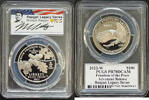 United States, 2023 - W $100 Platinum Coin, Freedom of the Press PR70DCAM Reagan