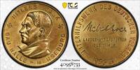 Germany, Third Reich 1933/34 NSDAP Hitler Medal, Brass, C-60, PCGS MS63 Medal 1934 PCGS MS63