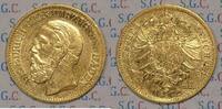 Kaiserreich, Baden 10 RM Gold Grand Duke Friedrich -