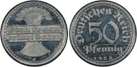 Weimarer Republik 50 pfg Inflation coin -