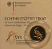 Bundesrepublik €20 Pirol Heimische Vögel - Pirol -