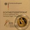 Bundesrepublik €20 Wanderfalke Heimische Vögel - Wanderfalke -