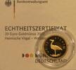 Bundesrepublik €20 Weißstorch Heimische Vögel - Weißstorch -