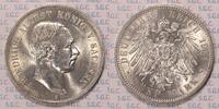 Kaiserreich, Sachsen 5 RM King Friedrich August III -