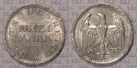 Weimar 3 RM Currency Coin -