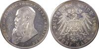 Kaiserreich Sachsen-Meiningen 5 Mark Duke George II (rare short beard) -