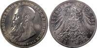 Kaiserreich Sachsen-Meiningen 3 Mark George II (Death of the Herzog) -