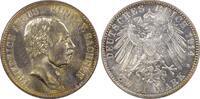 Kaiserreich Sachsen 2 Mark King Friedrich August III -