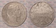 Altdeutschland Bayern 1 Gulden King Ludwig -