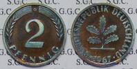 Bundesrepublik Deutschland 2 pfg Currency Coin -