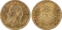 Kaiserreich Baden 5 Mark Gold Grand Duke Frederick -