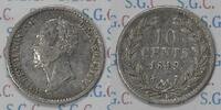 Niederlande 10 Cent King Willem II -