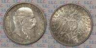 Kaiserreich Baden 2 Mark Grand Duke Frederick -