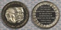 Weimar Silbermedaille Founder and protector of the German Empire - Bismarck and Hindenburg -