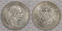 Kaiserreich Sachsen 5 Mark King Frederick August III -