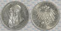 Kaiserreich Sachsen-Meiningen 5 Mark Prince George II -