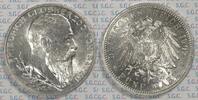 Kaiserreich Baden 5 Mark Grand Duke Frederick (50th Year of Reign) -