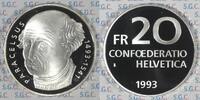 Schweiz 20 Franken 500th birthday of Paracelsus -