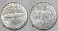 Weimar Republik 3 RM Graf Zeppelin world flight -