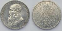Kaiserreich Sachsen-Meiningen 5 Mark Duke George II with long beard -