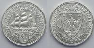 Weimar Republik 5 RM 100 Years Bremerhaven -