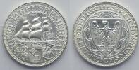 Weimar Republik 5 RM 100 Years Bremerhaven -