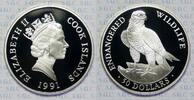 Cook-Inseln 50 Dollars Endangered wildlife - Peregrine falcon -
