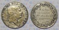 Irland 10 Pence Bankmarke King George III -